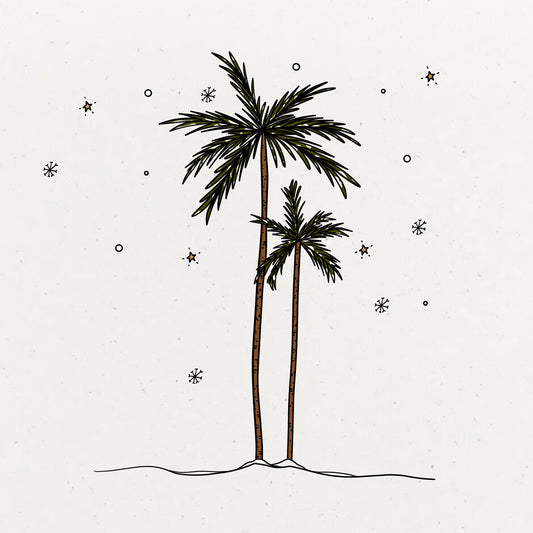 Snow On The Beach